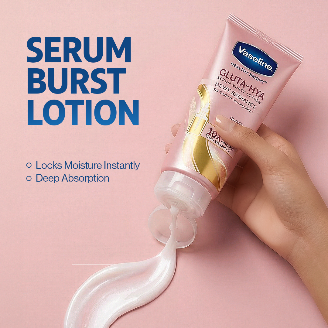 Vaseline - Gluta-Hya Serum Brust Lotion - 200Ml