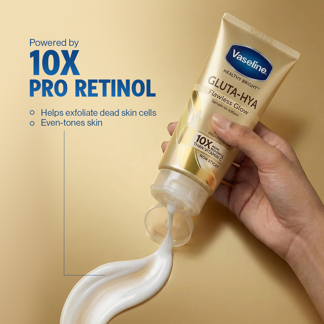 Vaseline - Gluta-Hya Serum Brust Lotion - 200Ml