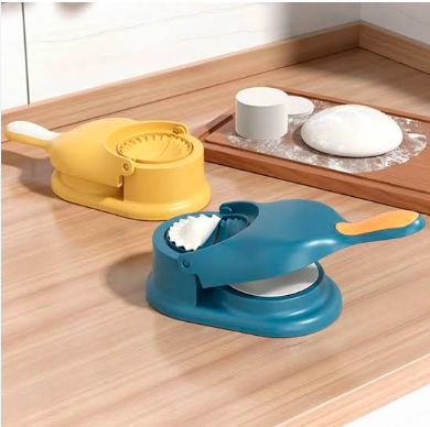 Manual Dumpling Maker Press | Easy Dumpling Mould | Ravioli, Momos & Empanada Maker Tool