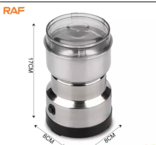 RAF 300W Electric Coffee & Spice Grinder | Stainless Steel Blade | Multifunctional Kitchen Grinder