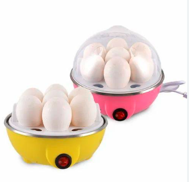 Electric Egg Boiler | 7 Egg Capacity | Automatic Egg Cooker with One-Touch Operation